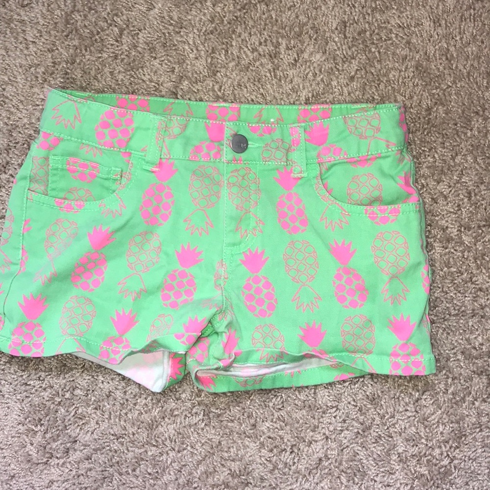 Pineapple summer shorts